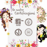 Bad- en delicate shampoo voor kinderen met vlasbloemen, douchegel en shampoo voor kinderen en baby's, Made in Italy - 500 ml Kinderen - Bad en huidverzorging Naty Shop