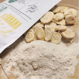 Gevriesdroogde bananen in poeder | XL 300g Fruitpoeder Gevriesdroogd bananenpoeder | Voor smoothie, bakken, cake | Gevriesdroogde banaan | Gevriesdroogd fruit | ZingyZoo Bananenpoeder Naty Shop Gedehydrateerde producten