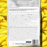 Diepvriesgedroogde bananen | Pakket 120g Gedroogde bananen zonder suiker | Diepvriesgedroogde banaan | Bananen met gedroogd fruit | Gevriesdroogde verse bananen | Gevriesdroogde plakjes banaan Naty Shop gedehydrateerde producten
