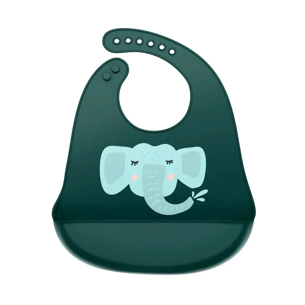 Siliconen slabbetje Coccorito - Olifant +6 maanden Nati Shop