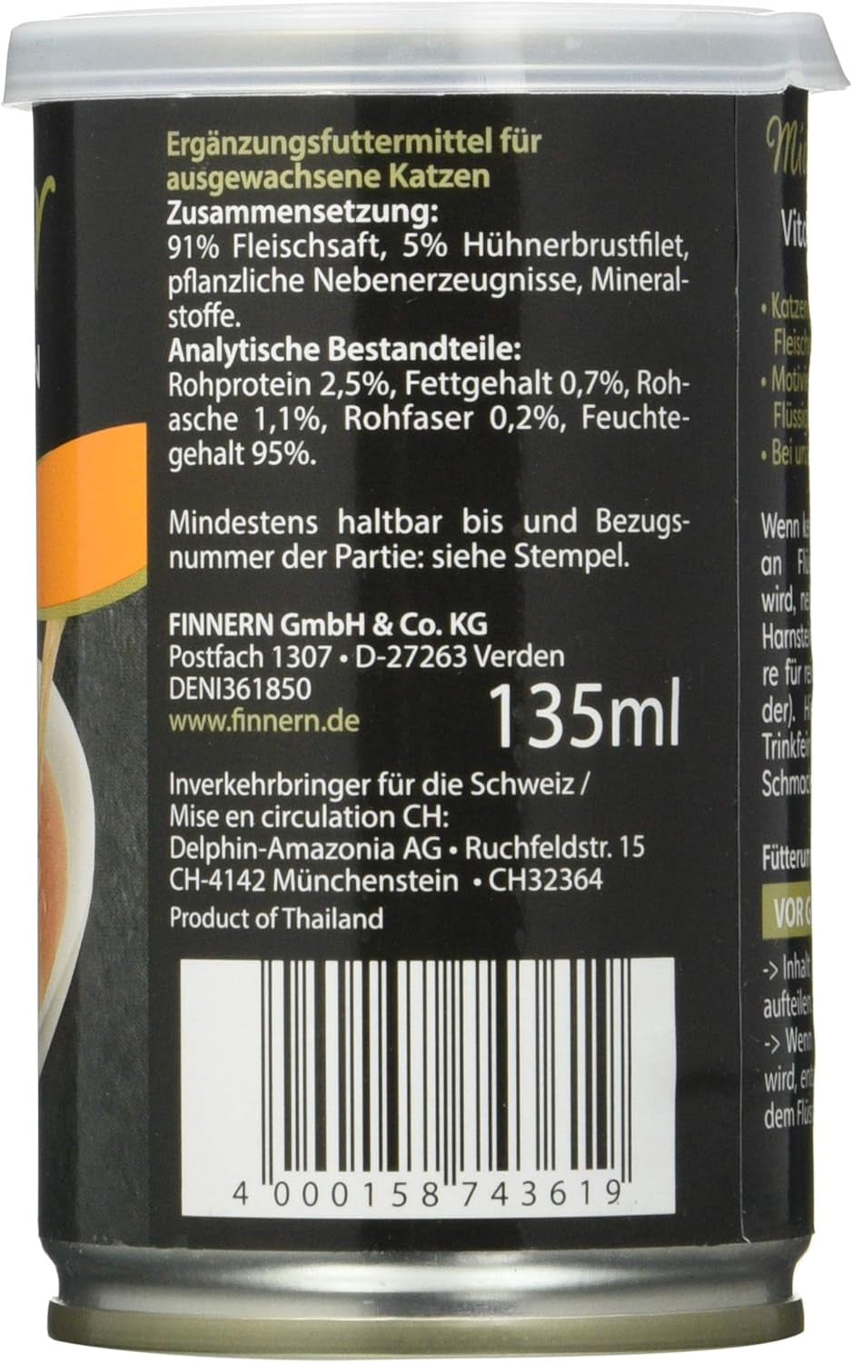 Trinkfein - Vitaldrink met Huhn 24 x 135 ml