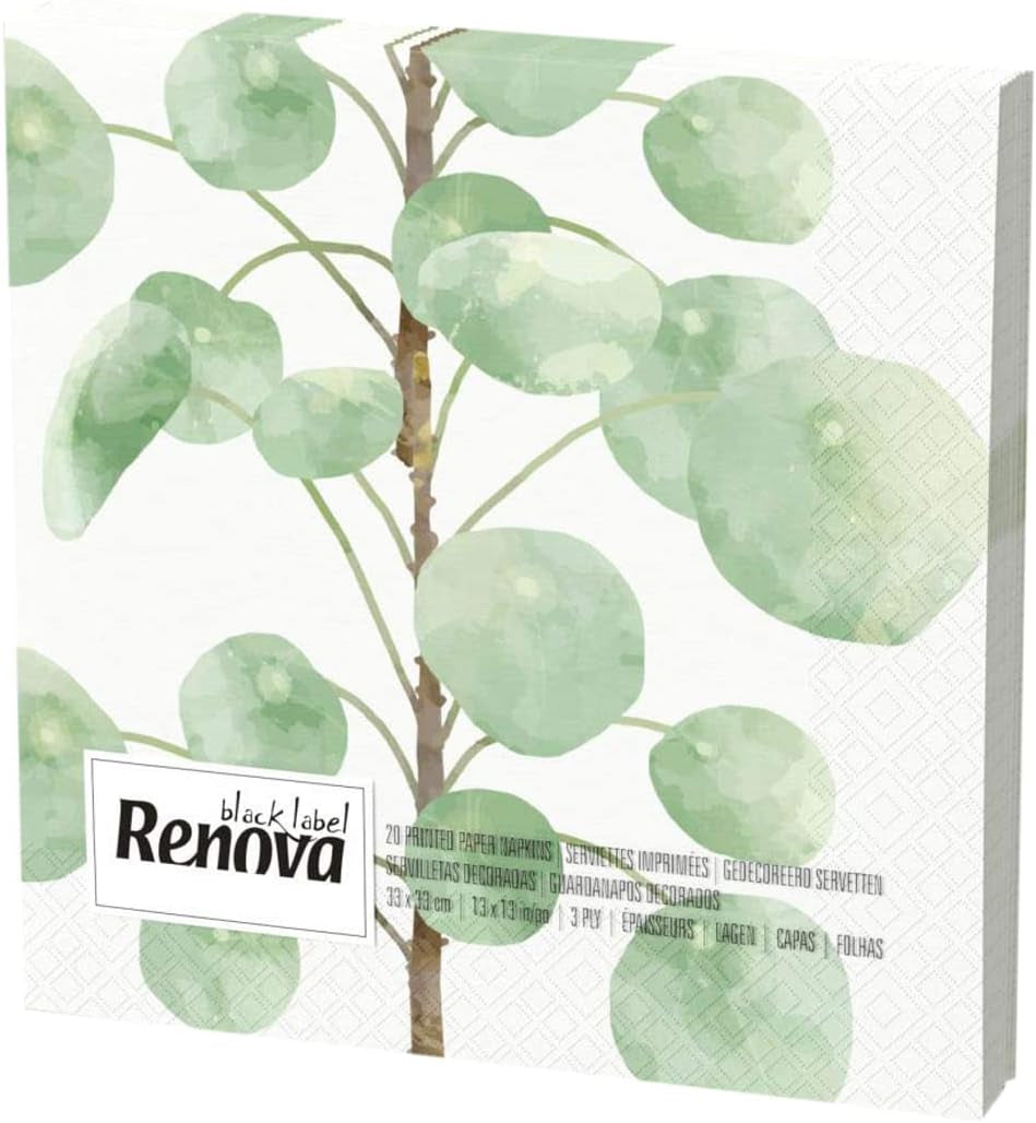 Renova ultradunne papieren servetten - 20 servetten