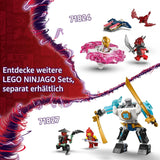 LEGO NINJAGO Sora's Draak Spinjitzu Spinner - Actie Ninja speelgoed met 2 minifiguren - Kleine speelset voor kinderen - Cadeau-idee voor jongens en meisjes vanaf 6 jaar 71824 Bouwsets Besuche in LEGO-Store