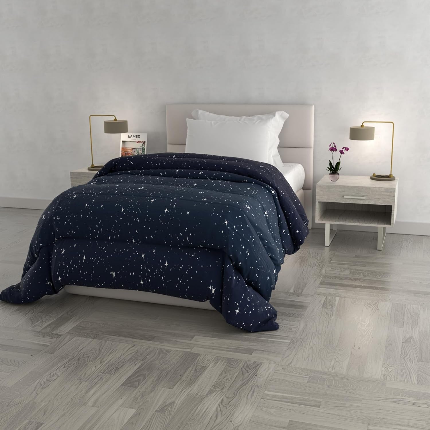 Modieus winterdekbed, Florence, 260X260Cm Dekbedden en dekbedden Naty Shop Stele 170X260Cm