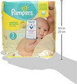 Pampers Premium Protection New Babyluiers, maat 1 (pasgeboren), 22 stuks