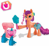 My Little Pony - Ontdek je Sparkle Pony: Beauty Mark Magic Sunny Starscout, pony van hoef tot hart 7,5 cm, vanaf 5 jaar, F5250, veelkleurig