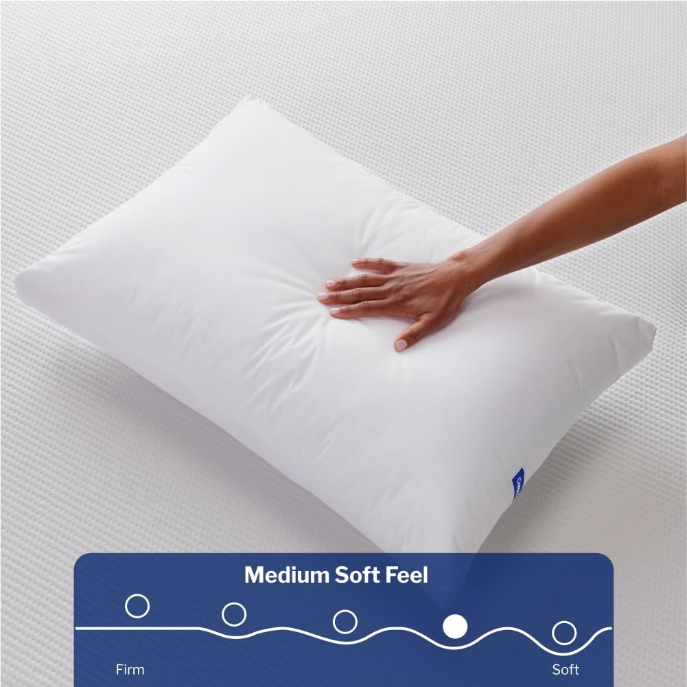 Casper Sleep Essential-slaapkussen, King, Wit Naty Shop standaardkussens