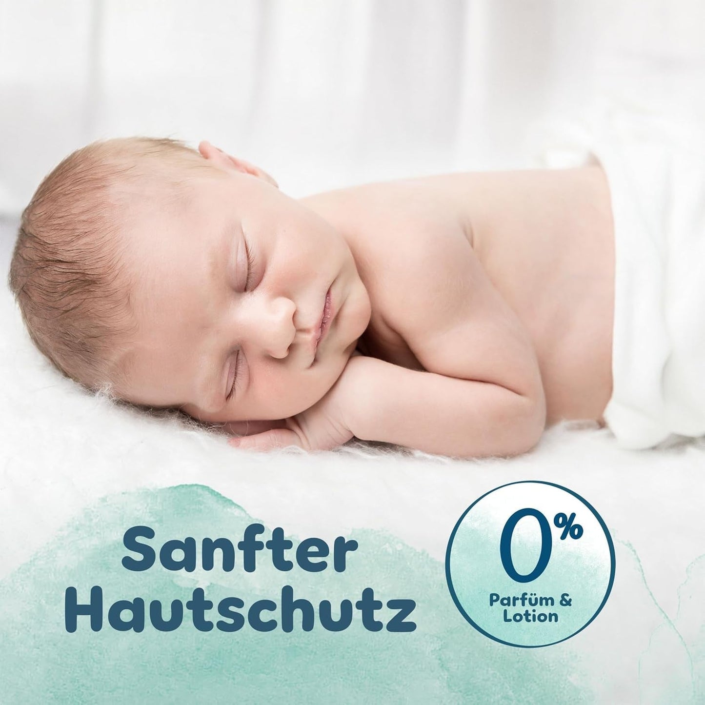 Pampers Harmony luiers maat 2, 204 luiers, 4kg-8kg, zachte huidbescherming met 100% Pampers bescherming