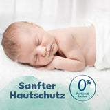 Pampers Harmony luiers maat 2, 204 luiers, 4kg-8kg, zachte huidbescherming met 100% Pampers bescherming