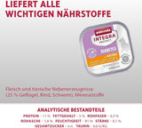 animonda INTEGRA PROTECT Diabetes met gevogelte (16 x 100 g), natvoer voor katten met diabetes, dieetvoeding voor katten met diabetes, natvoer zonder suiker