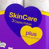 Renova - Toiletpapier Skin Care Plus, Gedecoreerd, Geparfumeerd - 12 rollen (Toiletpapier)