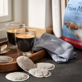 Tchibo Kaffeepads Vorratspack Maxipack, Feine Milde, 200 Stück – 2x 100 Pads (Kaffee, mild mit sanften Röstaromen), nachhaltig, geeignet voor Senseo Maschinen