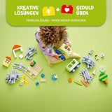 LEGO DUPLO Interactieve avonturentrein voor de stad, speelset met licht en geluid voor rollenspel, waarmee 2-jarigen sporen kunnen bouwen, educatief speelgoed voor kleuters 10427 Bouwsets Besuche in LEGO-Store