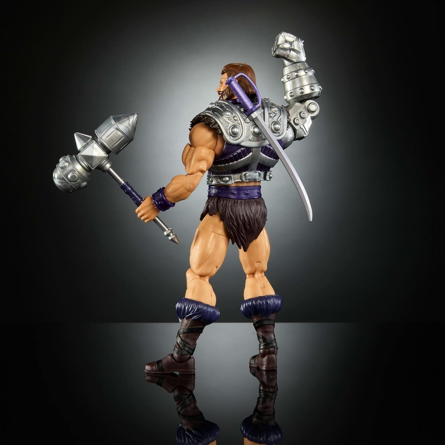 Masters of the Universe Masterverse actiefiguur ca. 18 cm, nieuwe Eternia Fisto, MOTU speelgoedheld met ijzeren vuist, 30 bewegingspunten, JBP76, [veelkleurig] actiefiguren Naty Shop