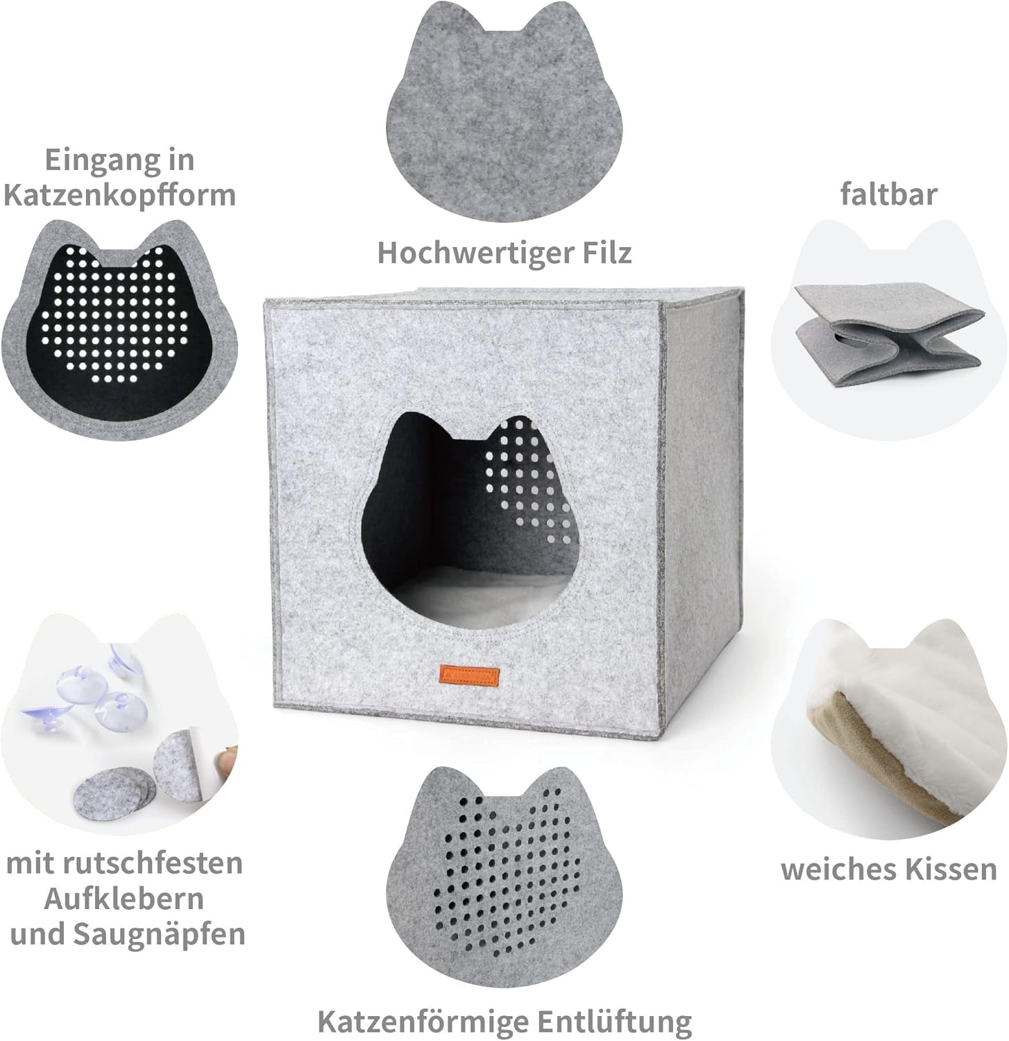 Dekens en meubels, Huisdieren, Grotten & Huizen, Katten, Kattenbedden, Katten - bedden, matrassen