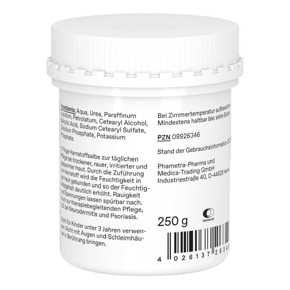 Phometra Ureumzalf met ureum 10%, 250 g Cosmetica en Schoonheid Naty Shop