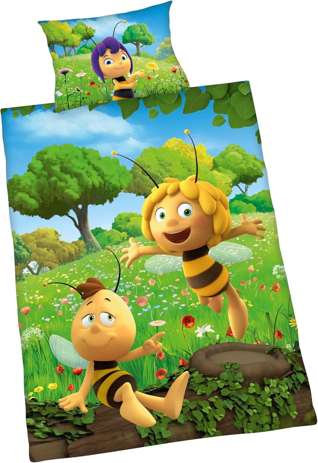 Beddengoed voor kinderen, Albinuta Maya, katoen/versterkt Beddengoed - kinderen Naty Shop