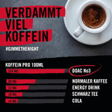 DEAD OR ALIVE Espresso No3 - Starke Espressobohnen 1kg - 100% Robusta - Kaffeebohnen für Kaffeevollautomat en Espressomaschine - Ganze Bohnen mit viel Koffein aus Italien - Koffiebonen
