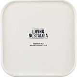KitchenCraft Living Nostalgia set van 3 voorraadpotten voor thee, suiker en koffie in geschenkdoos, staal, antiek crème, 11 cm x 11 cm x 17 cm, vintage blauwe voedselbewaardozen Naty Shop