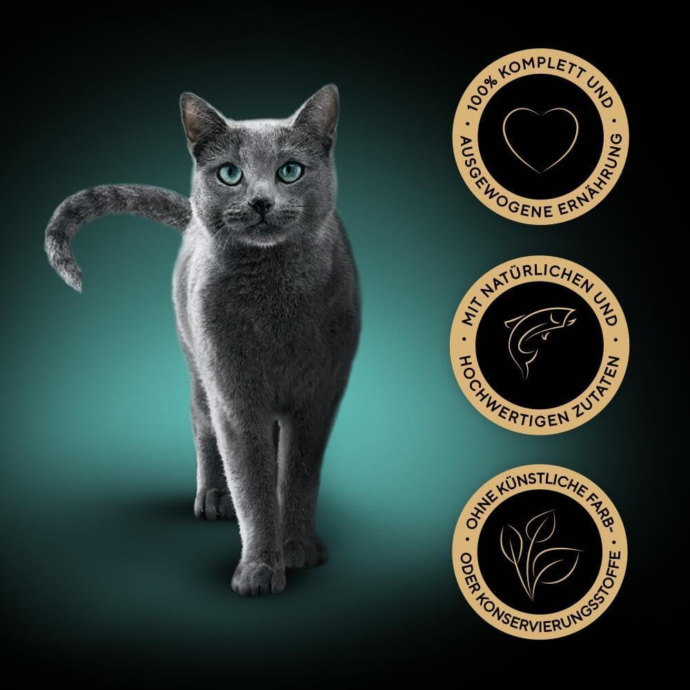 Sheba natvoer voor katten, delicaat in zalmgelei, 2 x 11 x 85 g