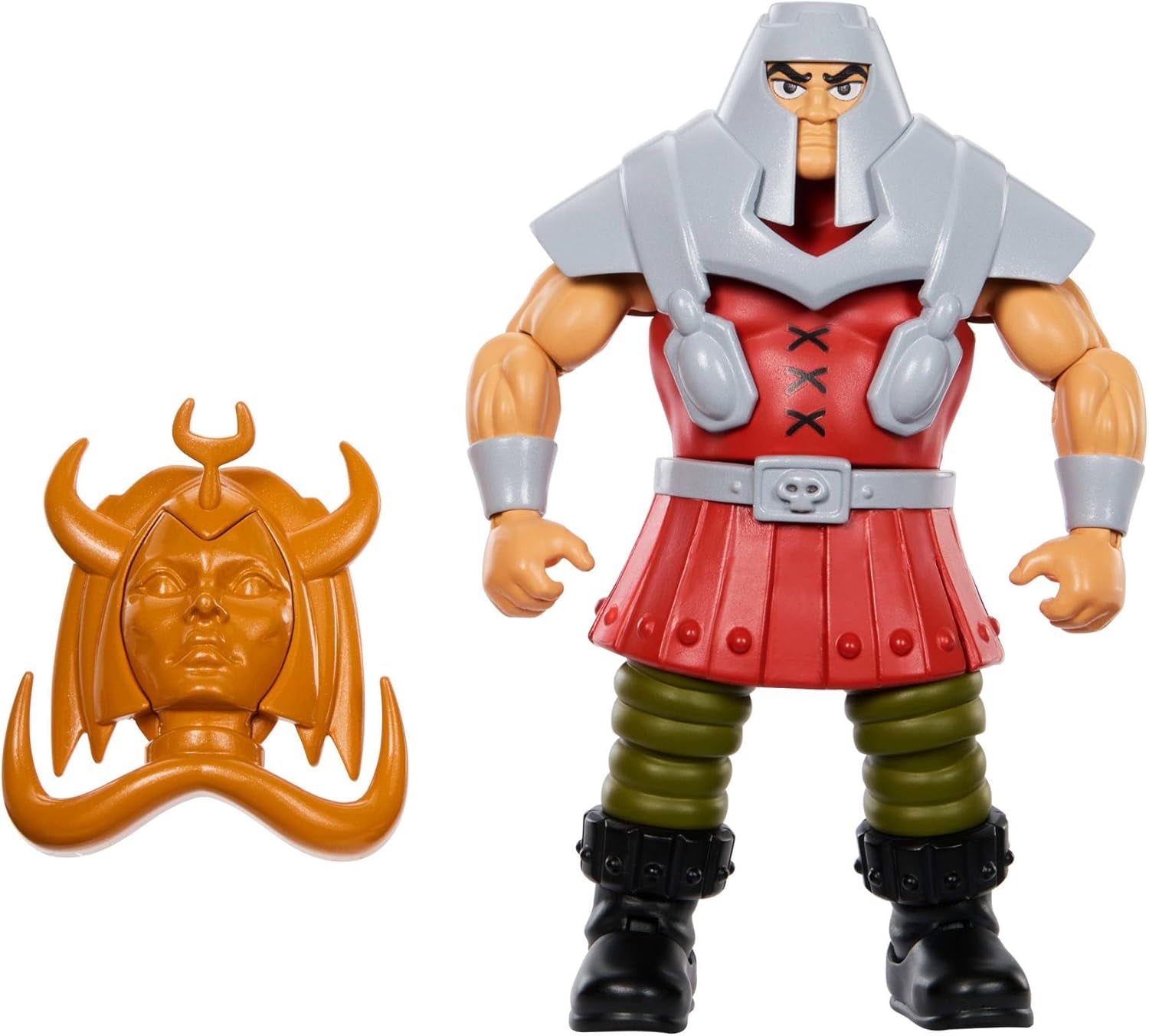 Masters of the Universe Origins actiefiguur Ram Man uit de cartooncollectie, ca. 14 cm hoge MOTU Ram Figuur Jaren 80 TV Gedetailleerd ontwerp en accessoires JBM77 Actiefiguren Naty Shop Standaard titel