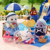 Sylvanian Families - 5759 Seal Family dierenfiguur Gedetailleerd speelgoed voor kinderen vanaf 3 jaar