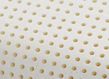 Orthopedisch neksteunkussen - Biologische Aloë - Aloë Vera Visco-elastisch kussen 14 cm hoogte 100% katoenen hoes Visco kussen - Memory Foam Kussen - Gemaakt in Italië Naty Shop Standaardkussens