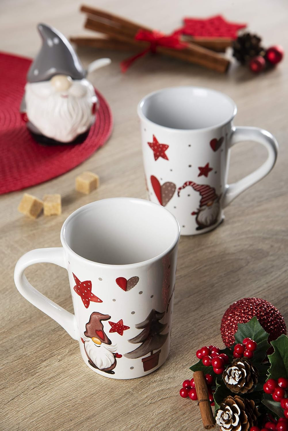Excelsa Gnomo Peperkoek/Kerstkaas, Keramiek, 100 ml