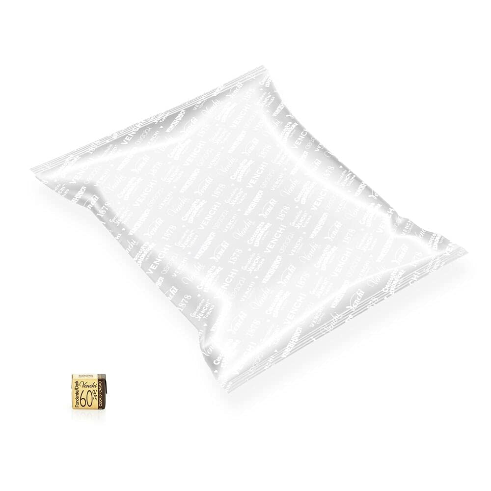Venchi Cubotto van 60% pure pure chocolade in een verpakking van 1 kg - vegan, glutenvrij