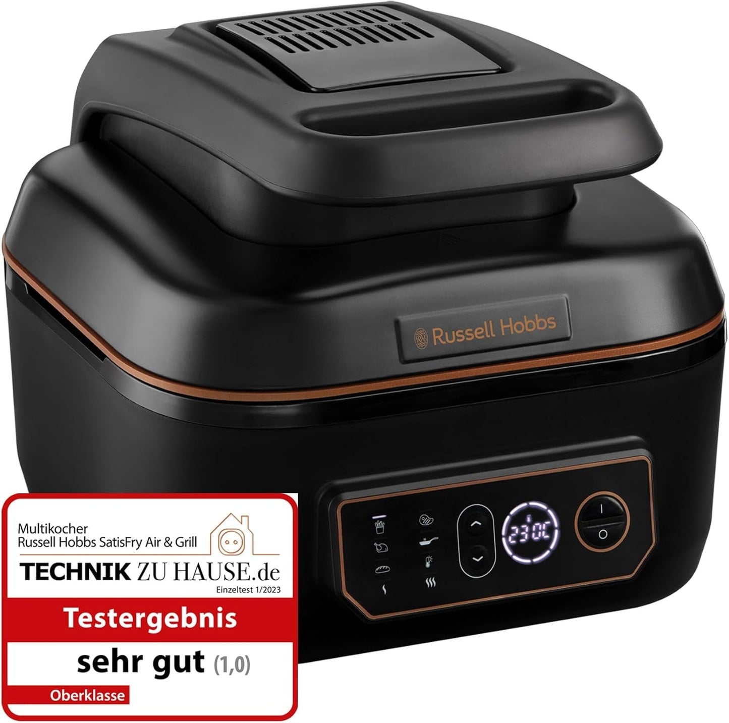 Russell Hobbs Air Fryer L 4L Rapid Airfryer, 7 kookfuncties, 10 programma's Huishoudelijke apparaten Naty Shop Heißluftfritteuse Multi (Ober- Und Unterhitze)