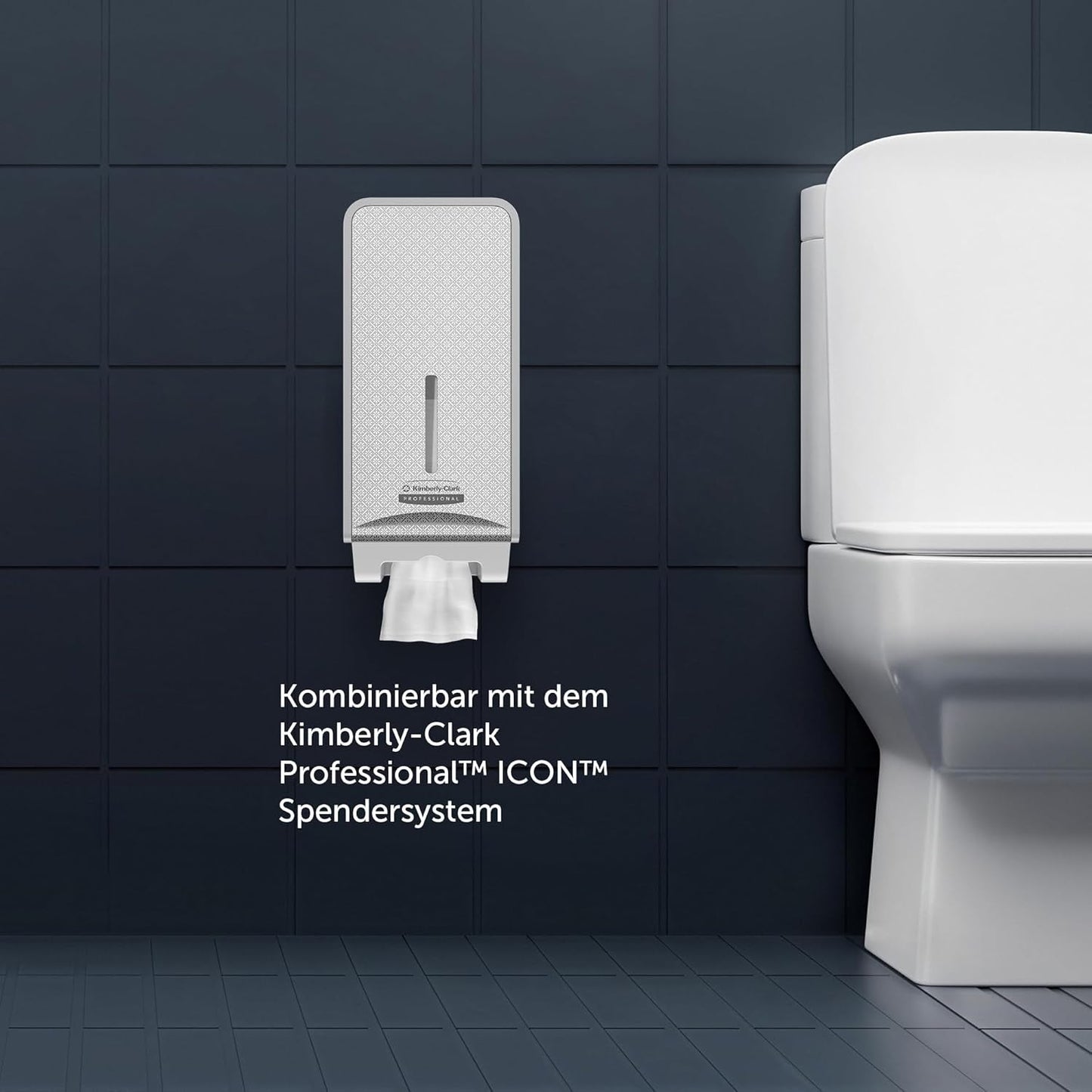 Kleenex toiletpapier voor één vel 8408, 2-laags toiletpapier in bulkverpakkingen, gemaakt van FSC-gecertificeerd papier, 36 pakken x 200 vellen (7.200 vellen)