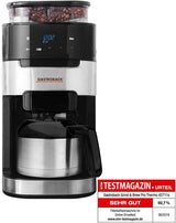 GASTROBACK Grind & Brew Pro thermische espressomachine, zilver, zwart