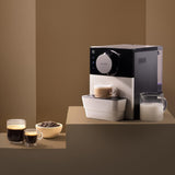 Cecotec Cremmaet Cube compacte espressomachine, 1350 W, perssysteem 10 g, pre-infusiesysteem, 19 bar, thermoblock-systeem, 5 maalstanden, touch-bedieningspaneel