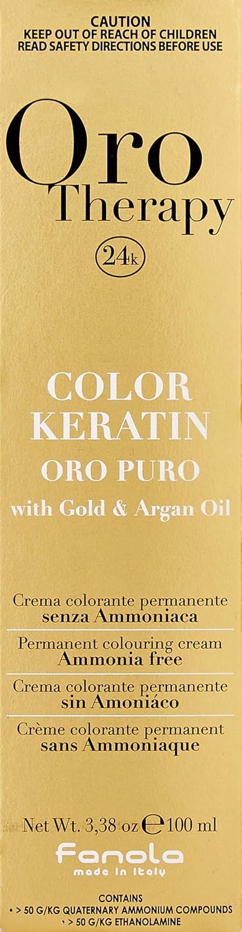 Fanola Oro Therapy Kleur Keratine 5.0 100ml