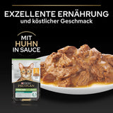 Pro Plan nat gesteriliseerd voer voor volwassen katten met kuikens, verpakking van 26 (26 x 85 g)