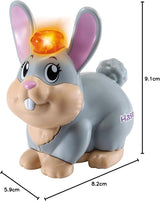 Vtech Tip Tap Baby Dieren - Konijn - Interactief speelgoed met licht en muziek voor fantasierijk rollenspel - Voor kinderen van 1-5 jaar Bebe Toys Naty Shop