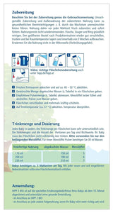 HiPP 3 Biologische opvolgmelk (4 x 600 g) - na 10 maanden, met Omega-3 (DHA, ALA), Calcium, Vitamine D, van de beste biologische kwaliteit