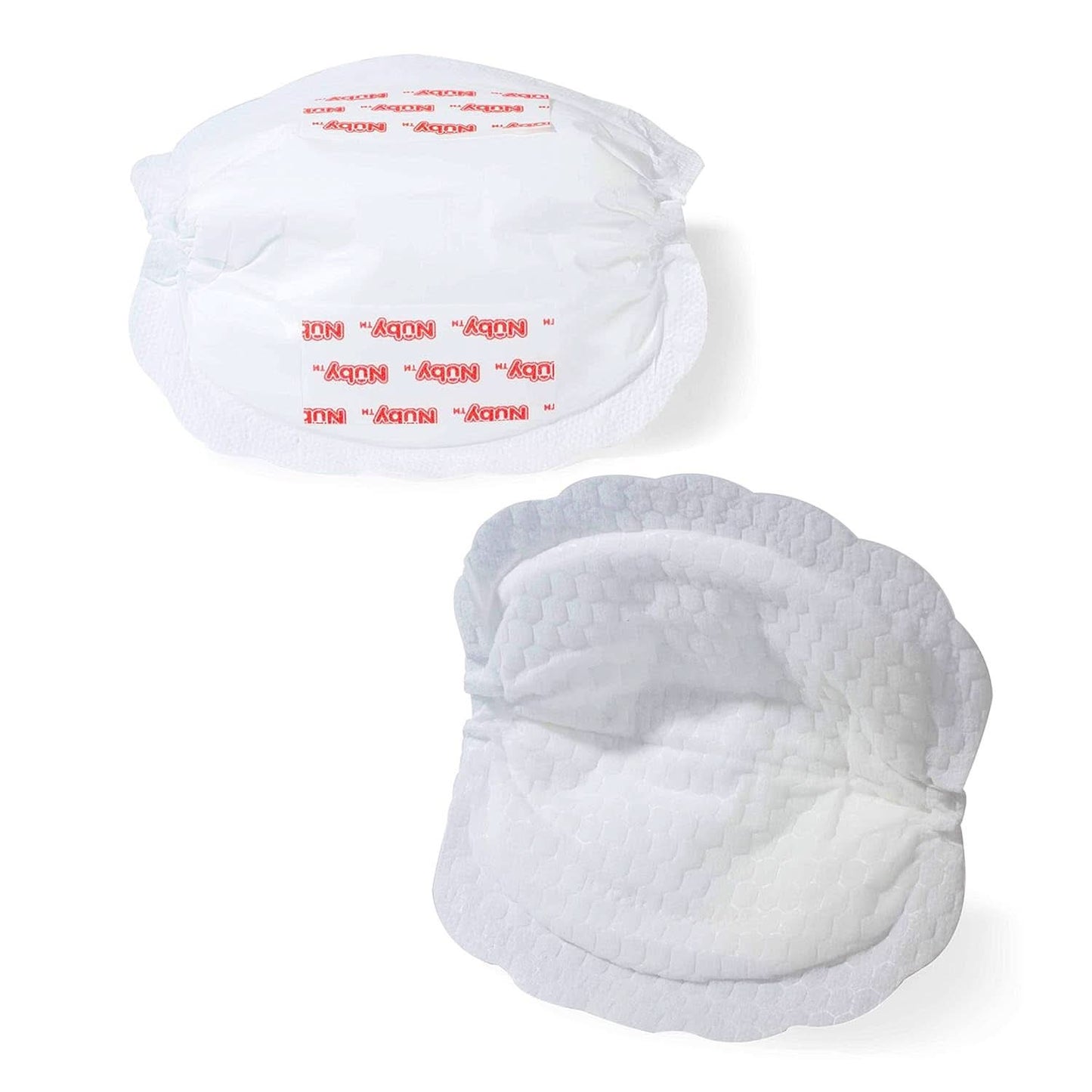 Nuby - 2 pakjes ultrafijne zoogcompressen voor de nacht - 2 X 30 stuks Accessoires Voeding en borstvoeding Bebe Naty Shop