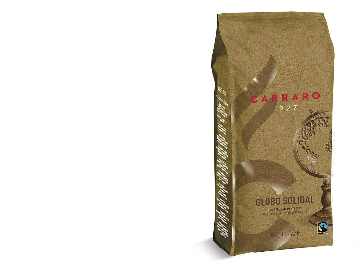 Globo Solidale Fairtrade koffiebonen 1KG