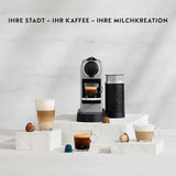 Espressomachine met Nespresso-capsules XN761B Citiz&Milk | Automatische standby-modus | 1260 watt | Capaciteit watertank: 1 l | Pompdruk: 19 bar | Zilver