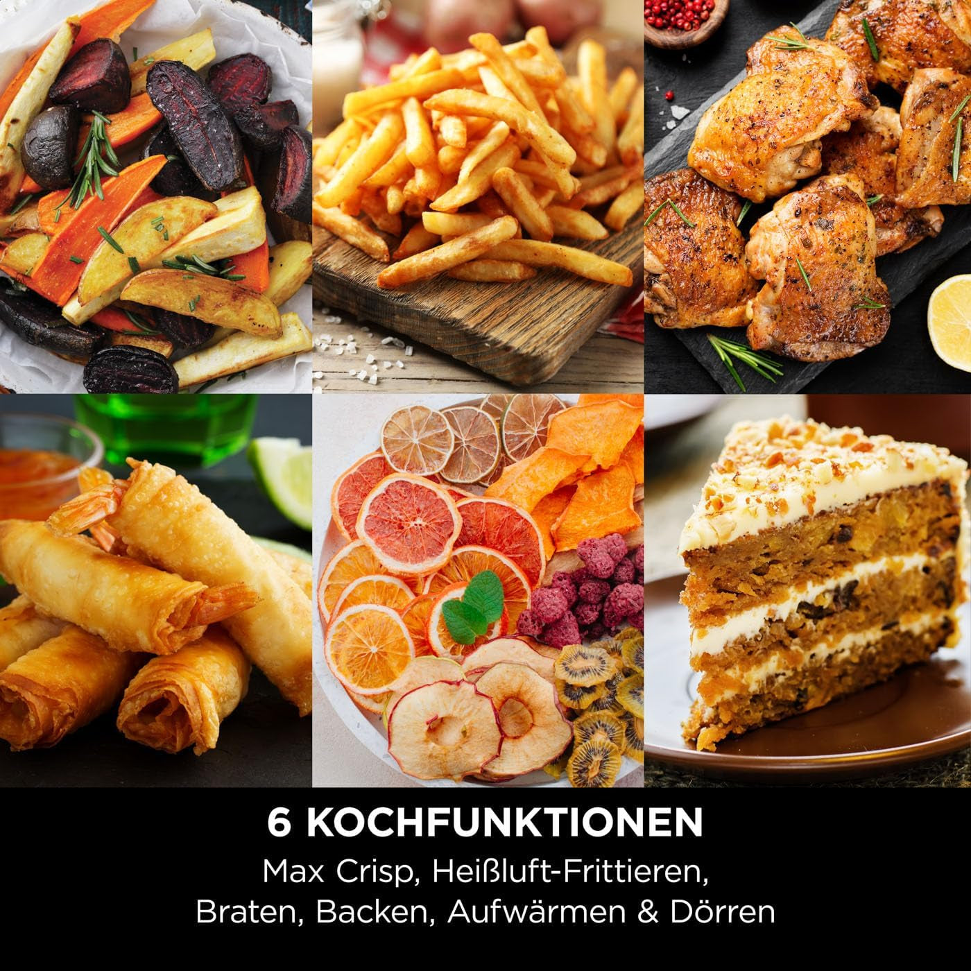 Ninja Airfryer MAX PRO AF180EUCP, 6,2 liter, olievrij Naty Shop Apparaten