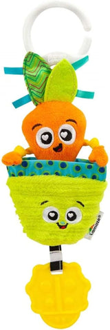 LAMAZE Bea de banaan, clip-on kinderwagen en kinderwagen pasgeboren speelgoed, sensorisch babyspeeltje met kleuren en geluiden, ontwikkelingsspeelgoed voor jongens en meisjes van 0-24 maanden, geel babyspeelgoed Naty Shop Klara Carrot