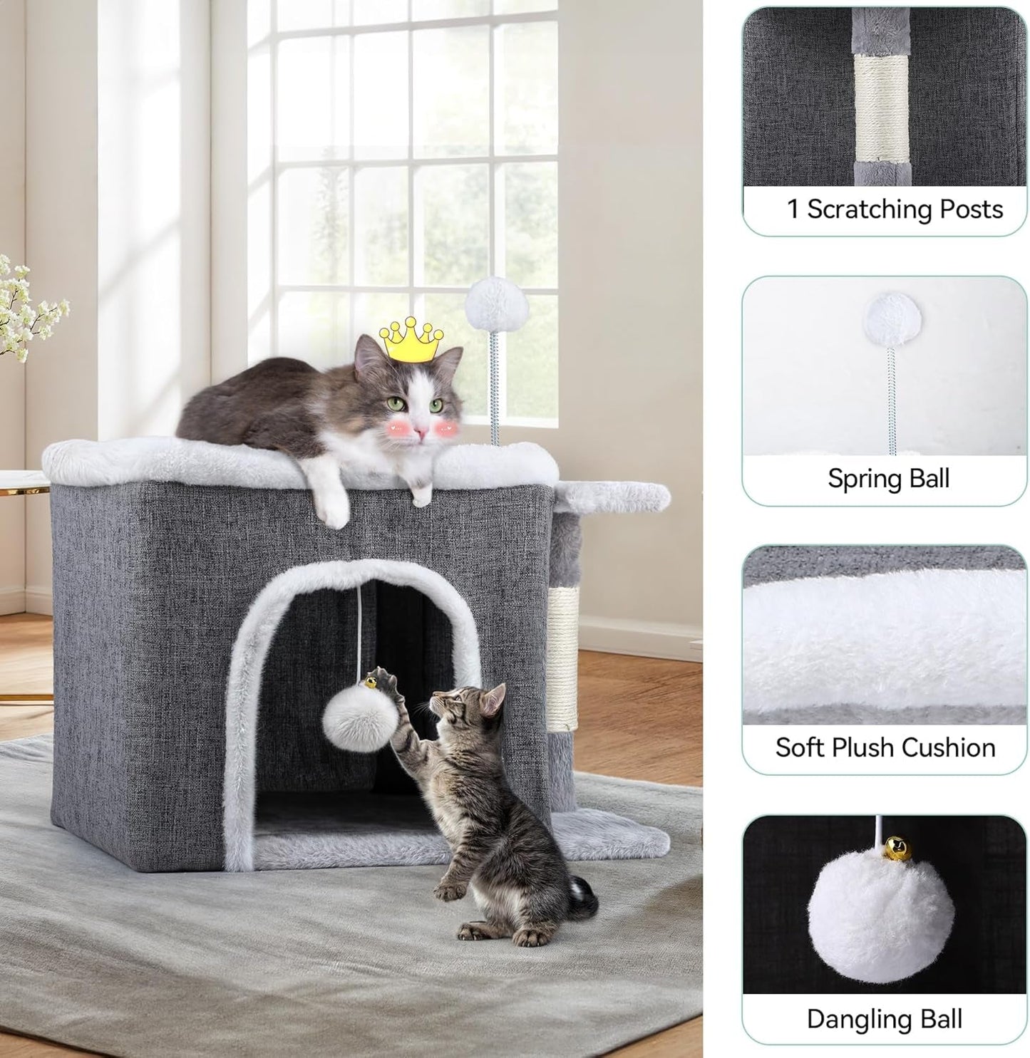 Dekens en meubels, Huisdieren, Grotten & Huizen, Katten, Kattenbedden, Katten - bedden, matrassen