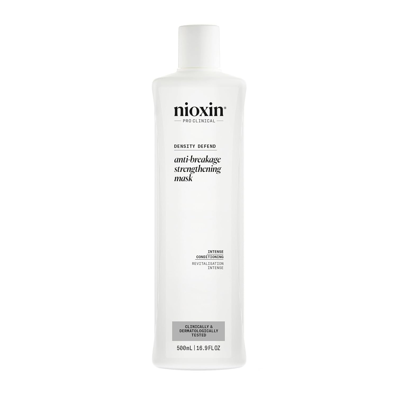 Nioxin Density Defend Anti-Breakage Strengthening Hair Mask - Hydraterend haarmasker tegen haarbreuk, leave-in haarverzorging met vitamine C Haarmasker Naty Shop 500 Ml (1 pakje)