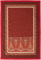 BASSETTI geruit katoen SABBIONETA kleur BLAUW B3 maat 135X190 Dekbedden en dekbedden Naty Shop Bordeaux 135X190
