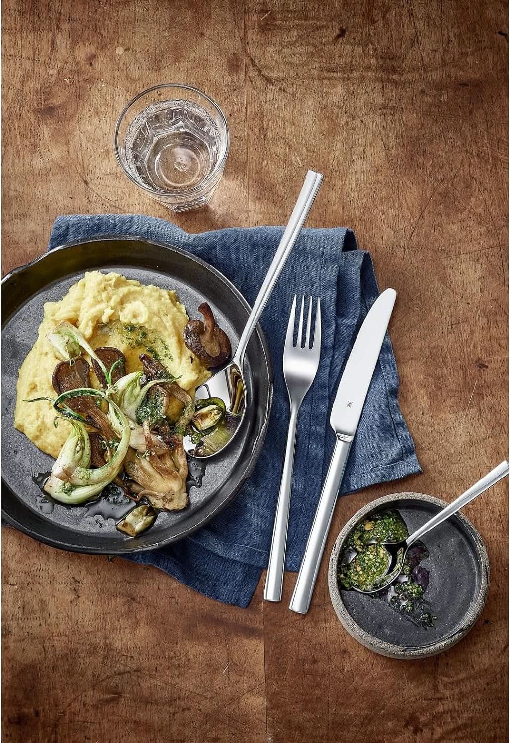 Silit Trend bestekset 6 personen, 30-delig, monoblokmessen, roestvrij staal Crominox Kitchen Naty Shop