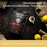 Proefset espressobonen 4 x 350g espressobonen | Discovery-pakket/voorbeeldpakket | Robusta en Arabica | Ideaal voor volautomatische apparaten en portafilter | KONINKLIJKE BARISTA