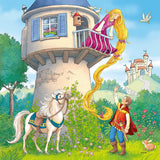 Ravensburger Puzzel voor kinderen - 08051 Raponsje, Roodkapje en de Kikkerkoning - Puzzel voor kinderen vanaf 5 jaar, met 3X49 stukjes Puzzel Naty Shop