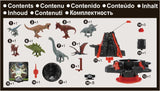 EPOCH Games - Jurassic World Bevende vulkaan 7509 Dinosaurusspeelgoedbordspel voor kinderen vanaf 4 jaar