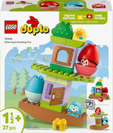 LEGO DUPLO boom om te balanceren en te stapelen, ontwikkelingsspeelgoed, bouwset voor kinderen vanaf 18 maanden, creatief speelgoed voor kinderen, educatief speelgoed met 2 speelgoedvogels 10440 Bouwsets Besuche den LEGO-Store